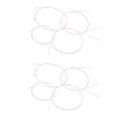 thumbnail image 1 of Ensemble de 8 Cordes Ukulélé en Nylon Blanc, 1 of 6