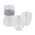 thumbnail image 1 of De Cristal, Juego De De Cristal, Resistente Al Calor, Portátil, Transparente, Agarre Cómodo Para El Hogar, 1 of 7