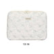 thumbnail image 4 of Billuyoard Funda para portátil con diseño de flores para protección de 15 pulgadas, funda para portátil con diseño de flores pequeñas Almacenamiento y organización del hogar blanco 13 pulgadas, 4 of 6