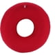 thumbnail image 3 of Cojín para hemorroides con almohada para coxis de donut, nuevo cojín inflable redondo para silla, soporte para cadera, cojín para asiento para hemorroides con bomba (rojo), 3 of 5