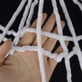 thumbnail image 3 of Spider Webs Halloween Decorations Outdoor, 11.8ft White Fake Spider Web, Scary Haunted House Outdoor Wall Decor for Halloween Party Hanging Decorations, 3 of 8