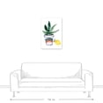 thumbnail image 3 of Creative Products Rainbow Aloe Plant and Lemon 20x30 Canvas Wall Art, 3 of 5