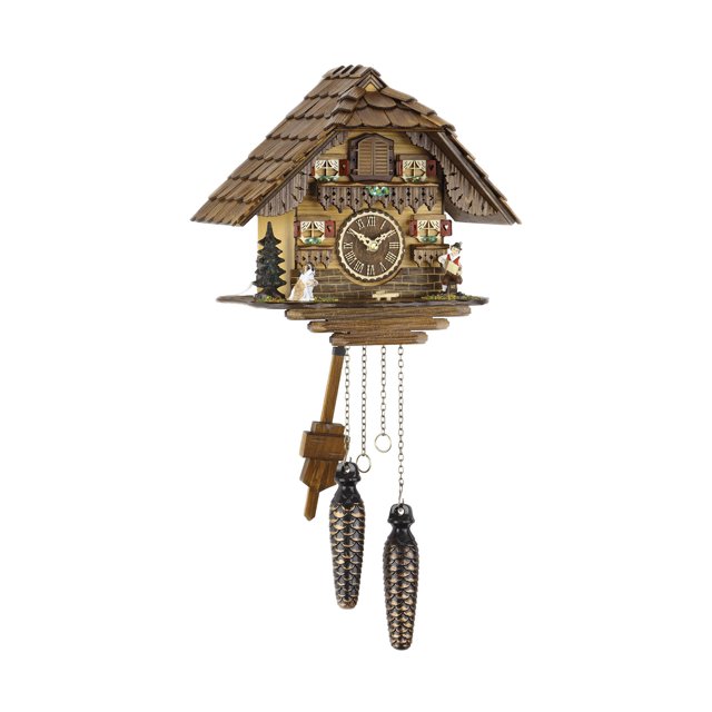 Horloge Coucou Quartz Maison Forêt Noire TU 459 Q