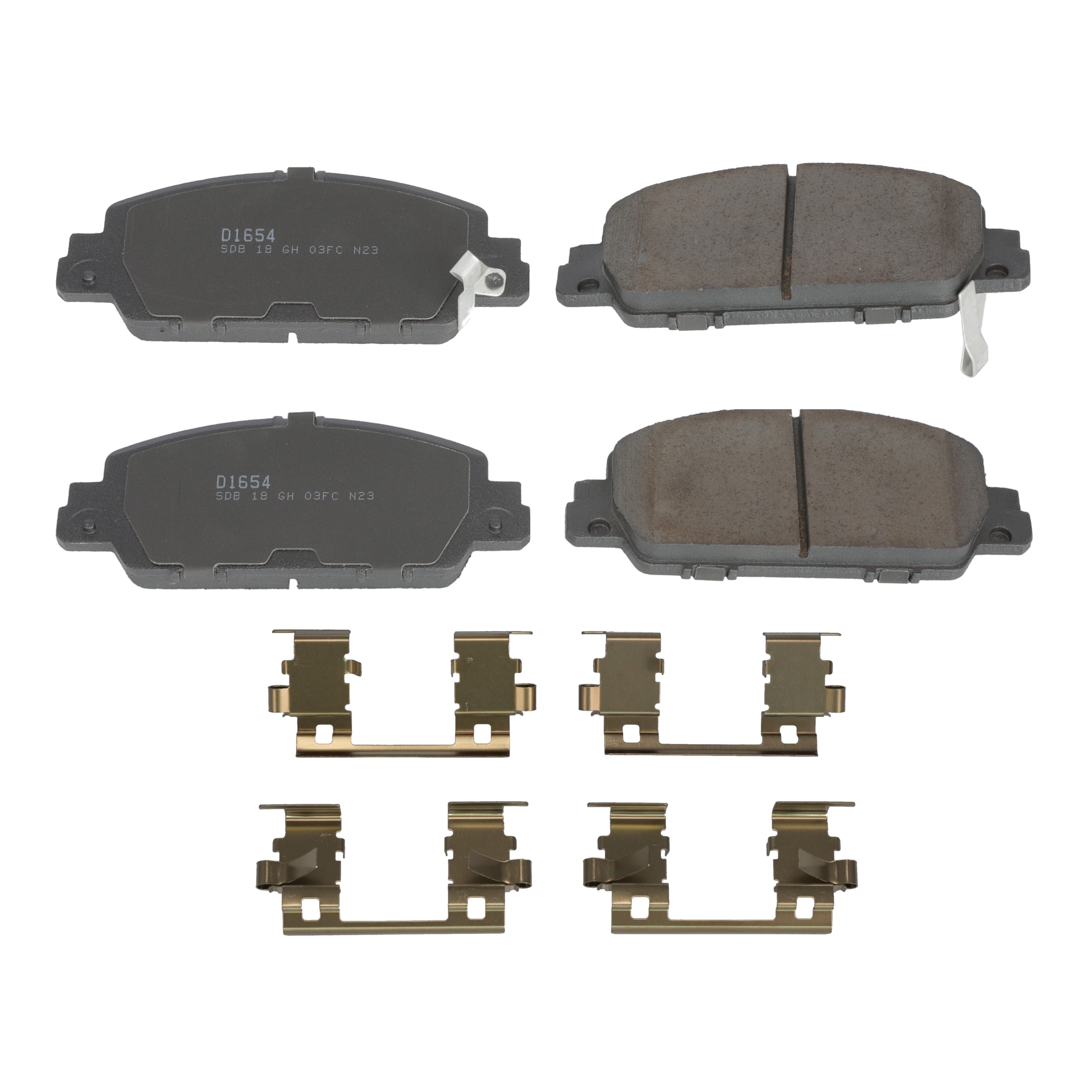 Winstop Brake Pad Set, Front WS.1654.0.C, Honda Accord 2022-2013