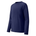 thumbnail image 5 of sususu Boys Rash Guard Long Sleeve UPF 50 Sun Shirts for Toddler Kids Youth Water Swimming Rashguard Navy 9-10 Years, 5 of 9