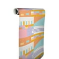 thumbnail image 5 of Aelfie Multi Warm Kiki Shapes Peel & Stick Wallpaper, 5 of 12