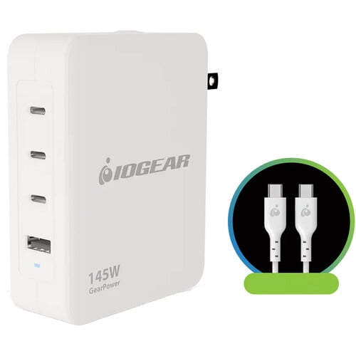IOGEAR GearPower 145W Multiport Charger