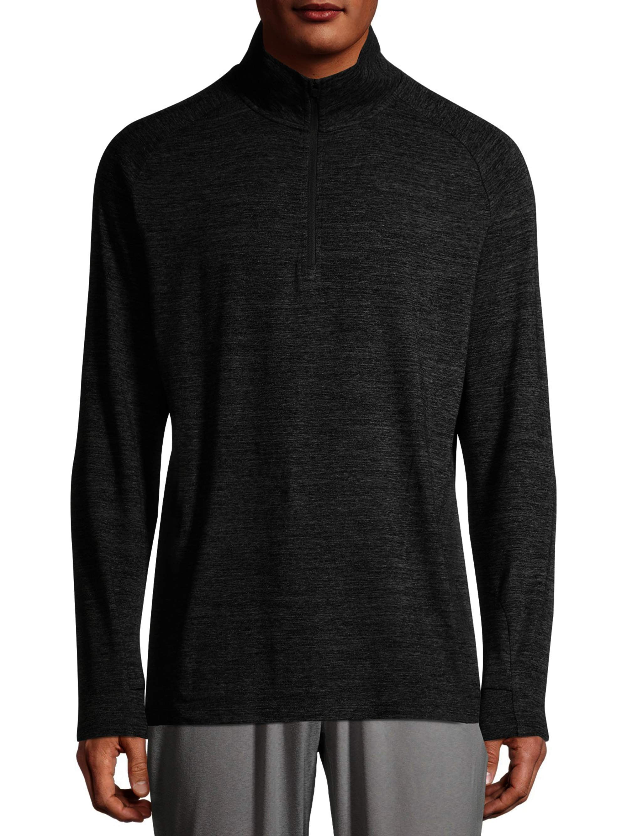 men's athletic quarter zip pullover