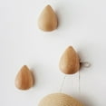 thumbnail image 3 of 1 Set Hat Hook Portable Lightweight Ornamental Wall Mounted Coat Hook Water Drop Shape Rack for Home, 3 of 5