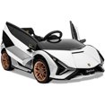 thumbnail image 1 of Kids Ride on Car,Lamborghini Sian 12V Battery Powered Driving Sport Car for Boys Girls, 1 of 6