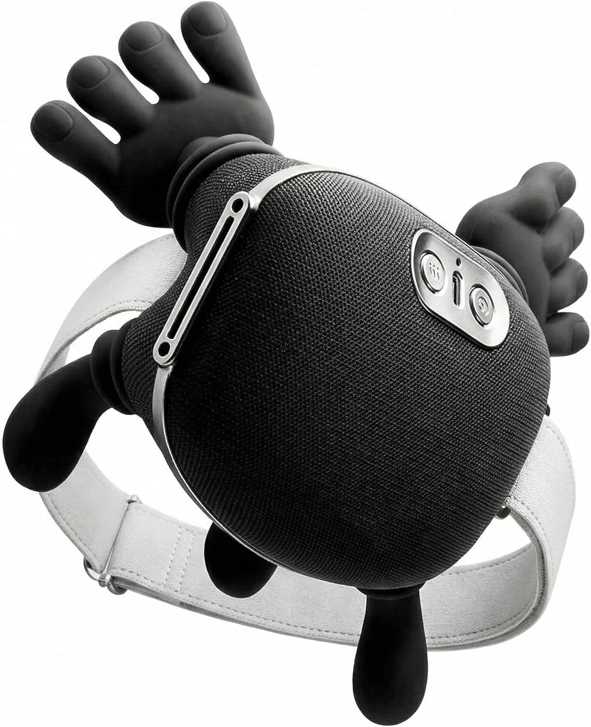Cordless Shiatsu Neck and Shoulder Massager with Heat, Deep Tissue Kneading Back Massager for Pain Relief