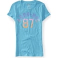 thumbnail image 1 of Camiseta adornada Aeropostale Aero-NYC 87 azul mediana, 1 of 1