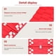 thumbnail image 3 of Alfombrilla plegable para tracción de neumáticos de coche, plegable para masticar neumáticos, alfombrillas de tracción de emergencia, kit de ayuda, accesorios para hielo/escape (paquete de 2, 3 of 5