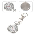 thumbnail image 2 of MasteelfCA 1Pc Hanging Pocket Watch Keyring Watch Bag Pendant Small Key Ring with Watch, 2 of 8