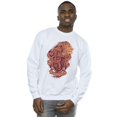 thumbnail image 2 of Harry Potter Mens Gryffindor Sketch Crest Sweatshirt, 2 of 3