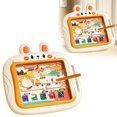 thumbnail image 2 of XINC 2025 New Toys and Hobbies Rabbit Drawing Board Children's Art Toy Drawing Board Large Board With Bead Pattern Booklet With Pen Increases Attention And Improves Intelligence Education, 2 of 5