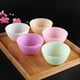 thumbnail image 4 of Home Use Odorless Anti-drop Silicone Bowl Facial Mask Mixing Bowl Prep Measuring Bowl (M, Pink), 4 of 4