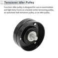 thumbnail image 5 of Unique Bargains Drive Belt Idler Pulley for Jeep Cherokee 2001-2008 Serpentine Tensioner Pulley Idler with Bolt Washer No.4861633AA/5066938AA Steel Black 1 Pcs, 5 of 6
