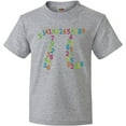 thumbnail image 3 of Inktastic Pi Numbers in Pi Symbol for Pi Day Youth T-Shirt, 3 of 5