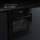 thumbnail image 2 of Nuur - Horno Empotrable de Gas LP 58 Litros con Air Fry, Conveccion, Rosticero (Rotisserie), Controles Digitales, Timer 9 Horas, Puerta Triple Vidrio, Child Lock, Negro Mate - HOHIB60MLP, 2 of 7