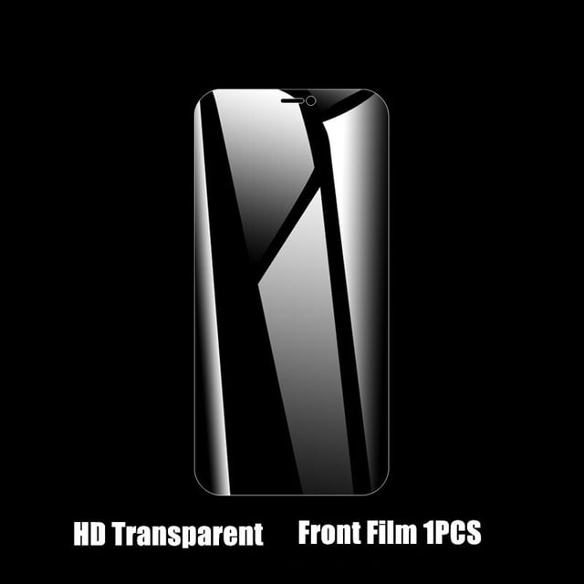 Película de hidrogel transparente frontal + trasera de cuerpo completo 360 en iPhone 14 11 12 13 Pro Max Mini Plus Protector de pantalla suave cubierta completa no vidrio Tan Jianjun unisex