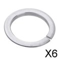 thumbnail image 1 of Colaxi 4-6pack Mountain Bike Headset Base Plate for Straight Taper Fork Cycling 6 Pcs, 1 of 8