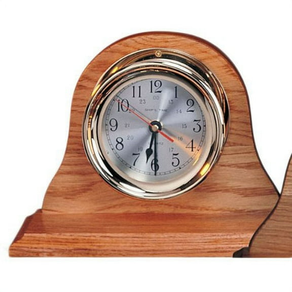 7.5 Clock with Base Nautical Tropical Home Decor