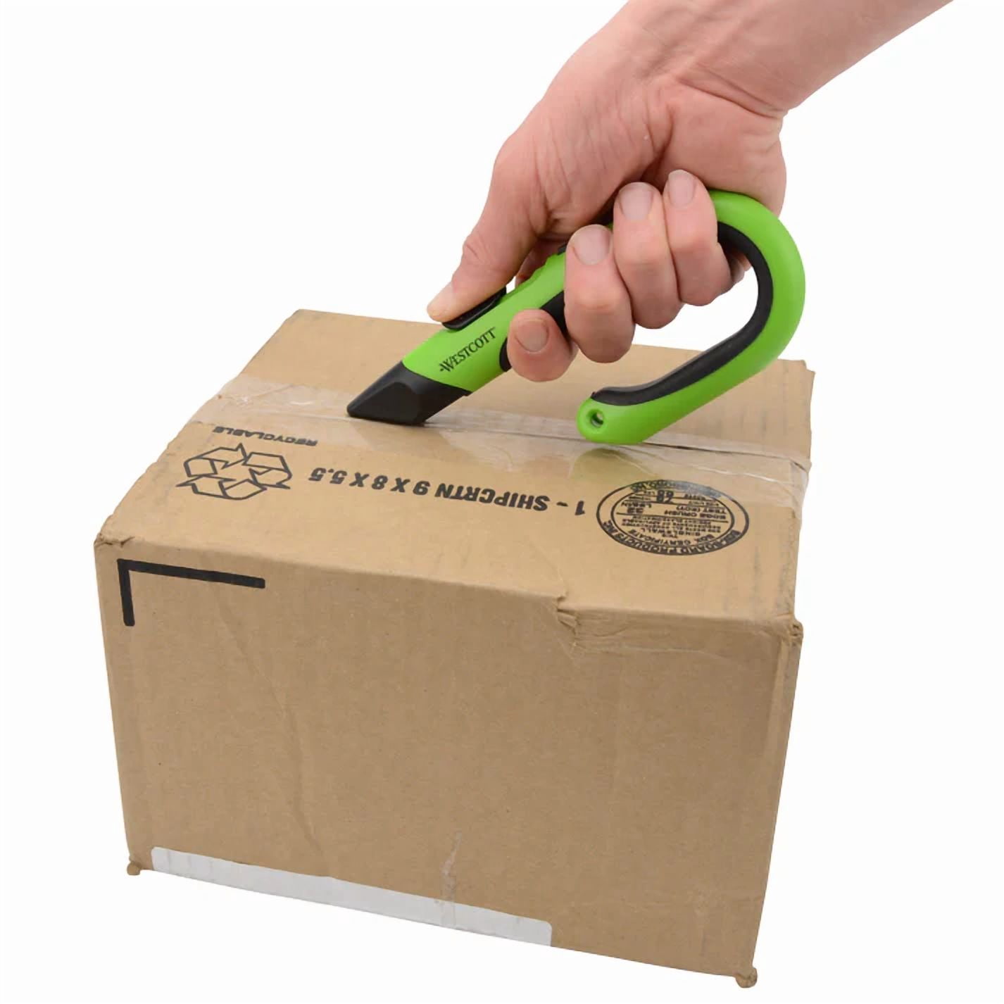 Westcott J Hook Ceramic Safety Cutter with Ergonomic Handle