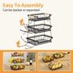 thumbnail image 4 of Cesta de Fruta de Metal de 3 Niveles, Cesta de Almacenamiento de Frutas de 3 Niveles con Asa, Frutero de Cocina para Almacenar Verduras y Frutas, 4 of 6