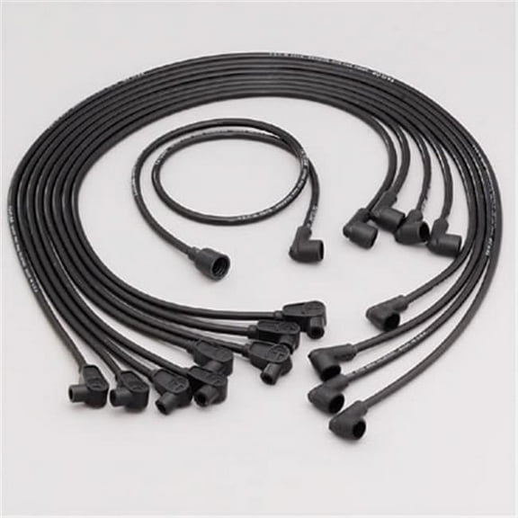 TAYLOR CABLE 73051 Black Spark Plug Wire Set- 8 mm.
