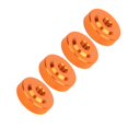 thumbnail image 3 of 10PCS/Set M4x14x5 Hand Tighten Nuts Aluminum Alloy Screw Nuts FastenersOrange, 3 of 5