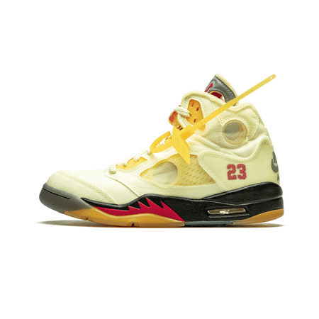 JORDAN MENS Air Jordan 5 Retro SP "Off-White - Sail" DH8565 100 DH8565 100 from Stadium Goods