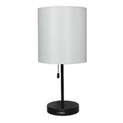 Haitral Black Modern UL Listed Desk Lamp with Pull Chain Switch