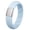 Pack B: Nantucket Breeze - White Gold, variant on ThunderFit Silicone Rings Wedding Bands for Him & Her, Unisex Engagement Rings, 5mm Width, Rubber Engagement Bands with Classic Metal Accent, Variety Multipack 1/3