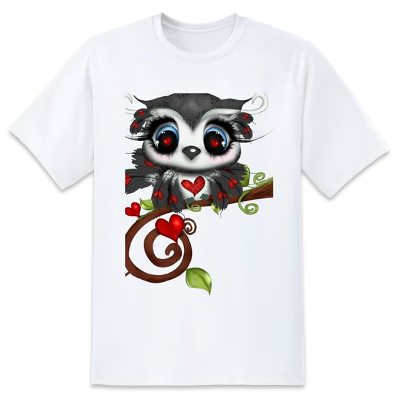 Men's Graphic TeeOwl (3) Letter Print T-Shirts Round Neck Short Sleeves Sizes XS-5XL Summer Daily Casual Tops