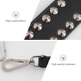 thumbnail image 3 of MasteelfCA Punk Wide Strap Rivet Shoulder Bag Strap Women Bag Accessories (Black), 3 of 7