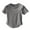 Gray, variant on yillto Crop Shirts for Womens Short Sleeve Slim Tee Summer Crew Neck Plain Tunic Tops 2025 Trendy Tees