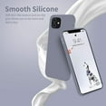 thumbnail image 3 of iPhone 11 Case,Ultra Slim Fit iPhone Case Liquid Silicone Gel Cover with Full Body Protection Anti-Scratch Shockproof Case Compatible with iPhone 11 (Lavender), 3 of 15