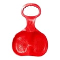 thumbnail image 2 of Trineo de nieve de invierno, trineo de con asa antideslizante, regalo de fiesta, de hierba, deslizador para patio trasero, niños y niñas, festival Rojo, 2 of 8