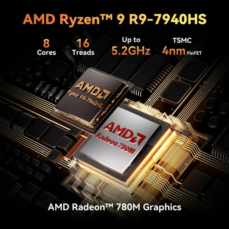 GEEKOM A7 Gaming PC, AMD Ryzen 9, 32GB, 2TB SSD, Windows 11 GEEKOM A7 Gaming PC, AMD Ryzen 9, 32GB, 2TB SSD, Windows 11