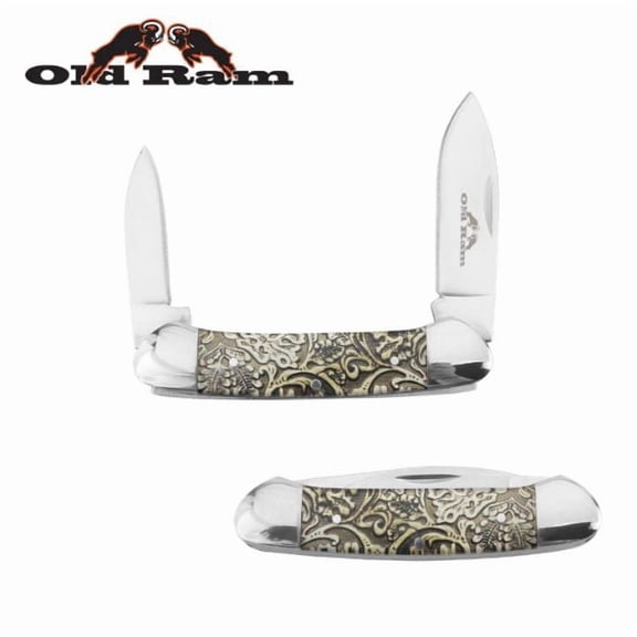 Old Ram Trapper 2 Blade Manual Folding Knife