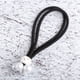 thumbnail image 2 of Juego de 12 coleteros elásticos para el pelo con incrustaciones de perlas de imitación, color negro, 2 of 7