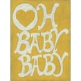 thumbnail image 2 of Zarris, Chariklia 15x18 Gold Ornate Wood Framed with Double Matting Museum Art Print Titled - Oh Baby, Baby, 2 of 4