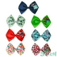 thumbnail image 2 of Luv Her Licensed Girls Hair Bows - Hair Accessories Gift Set - 7 Pcs 4 Inch Bundle - Hair Bows for Girls - Stitch Christmas Hair clip - Alligator Clip - Ages 3 +, 2 of 8