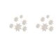thumbnail image 4 of Inteprter 1 Juego de adornos navideños, colgantes de copos de nieve de estilo Simple, accesorio colgante, decoración de adorno de Festival para Blanco 2Conjunto, 4 of 6