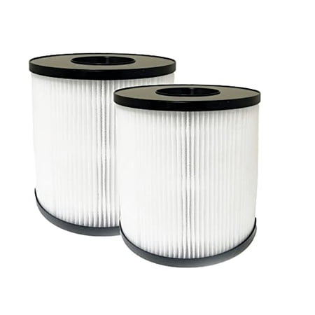 

3-in-1 True HEPA Activated Carbon Filter Replacement Compatible with Bissell MYair Pro Air Purifier 3139A Hub 2905A Part 3069 3389. Size 6.1 x 6.1 x 6 . 2 Packs