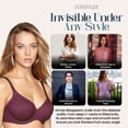 thumbnail image 6 of Dominique Aimee Seamless Contour T-Shirt Bra #3500 - Lightweight Everyday Bra with Smooth Shape Underwire – Lingerie for Women, 6 of 6