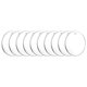 thumbnail image 3 of Anillo 120 Piezas Juego De Llavero Placa De Acrílico Estable Cadena Llavero Anillo De Enlace Kit De Borla De Cuero Para Decoración DIY, 3 of 8