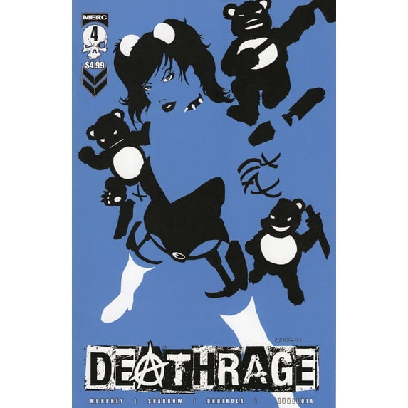 Deathrage #4 (2nd) VF ; Merc Comic Book