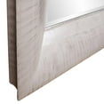 thumbnail image 5 of Tyler Dillon Round Rustic Stone Gray Wood Framed Beveled Wall Mirror 40.5"D, 5 of 6